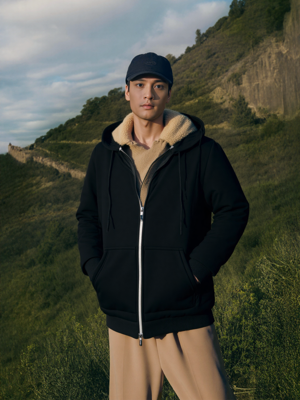 Winter Lambswool Coats Thicken Warm